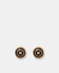 Nevada Stud Earrings - Black