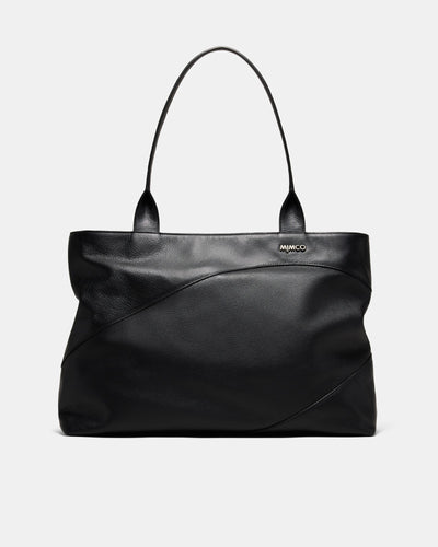 Solar Tote Bag - Black Silver