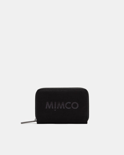 Patch Medium Wallet - Black Gunmetal