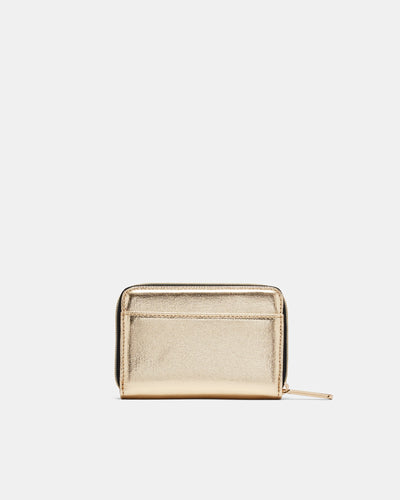 Patch Medium Wallet - Light Gold