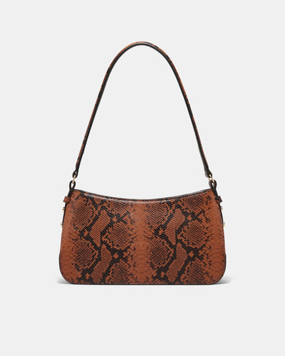 Eclipse Shoulder Bag - Whiskey Snake