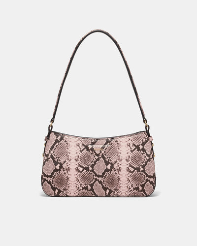 Eclipse Shoulder Bag - Blush Snake