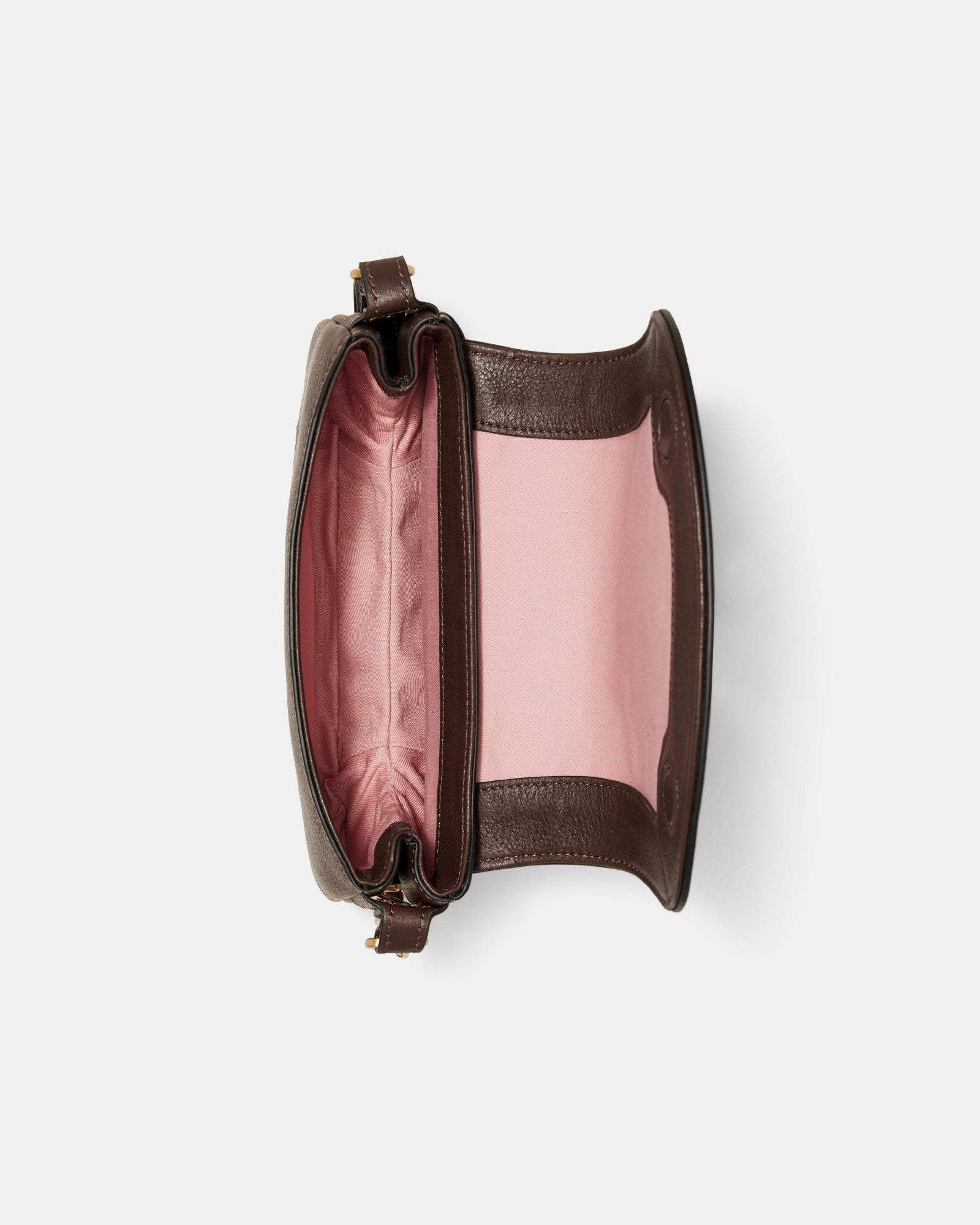 Treasure Saddle Crossbody Bag - Choc Berry