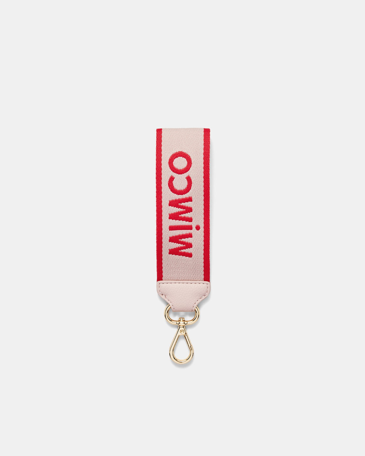 Stripe Webbing Wrist Strap - BLUSH