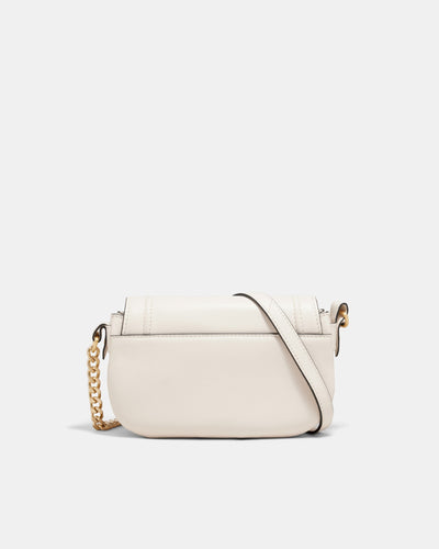 Treasure Saddle Crossbody Bag - Ivory