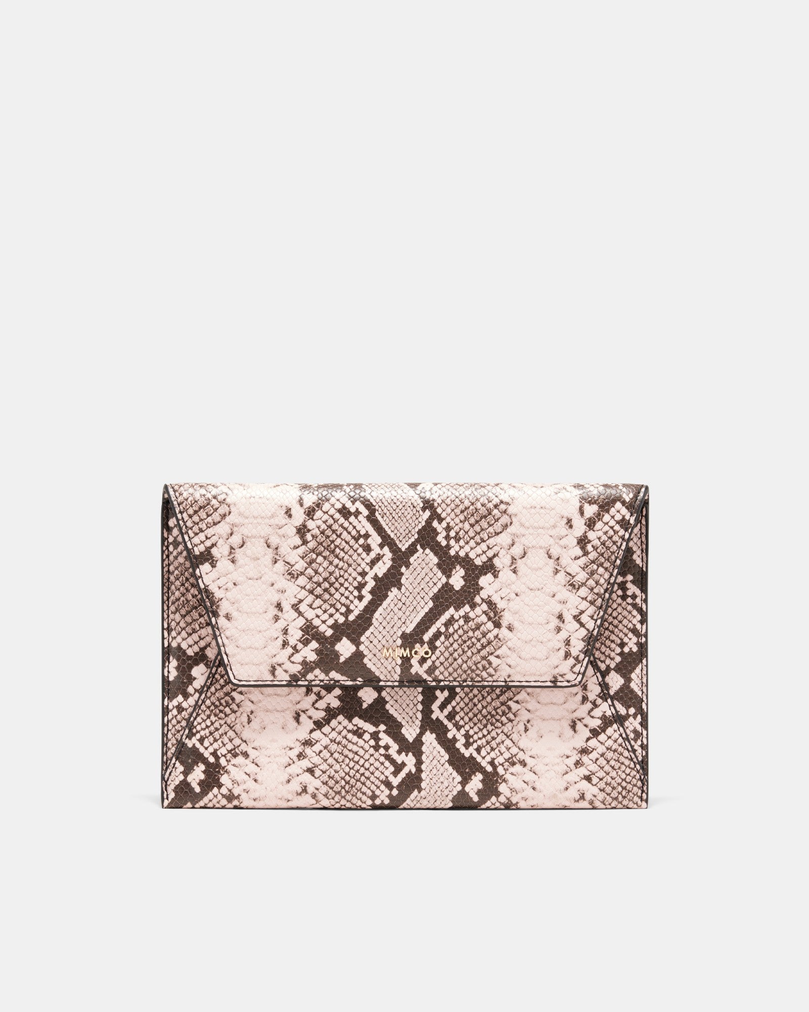 Drift Medium Envelope Pouch - Blush Snake