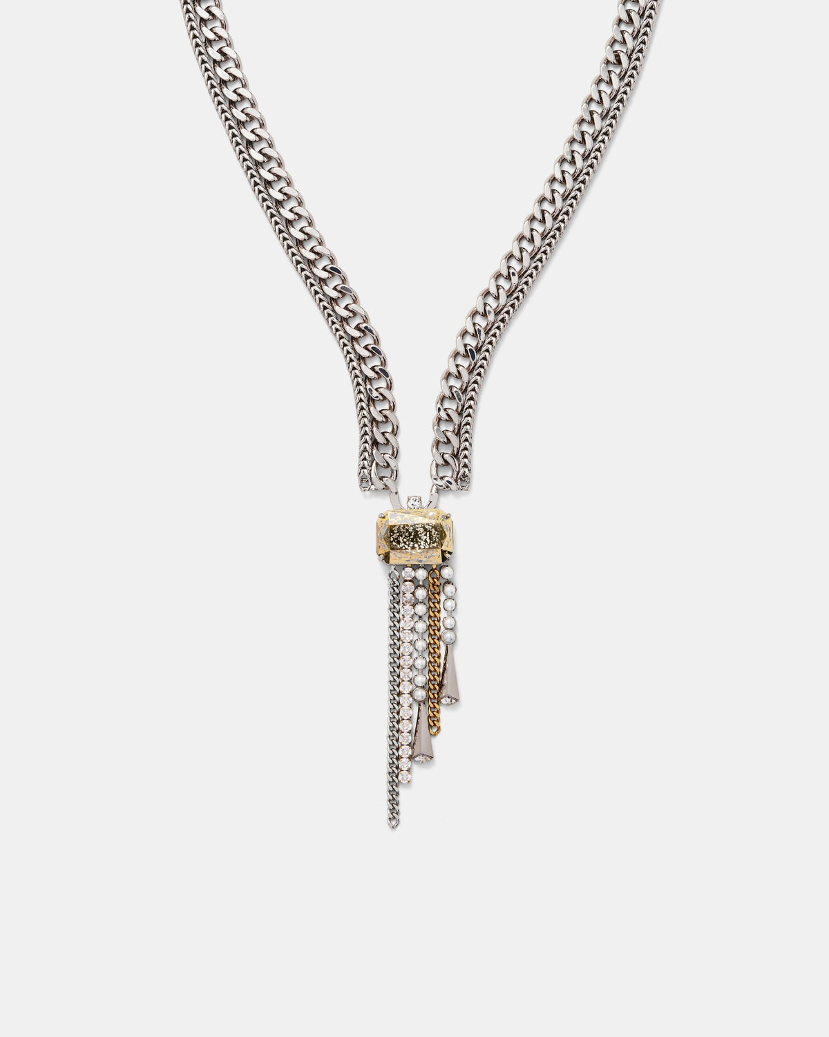Ballroom Blitz Pendant Necklace - Silver