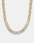 Descent Choker Necklace - Gold