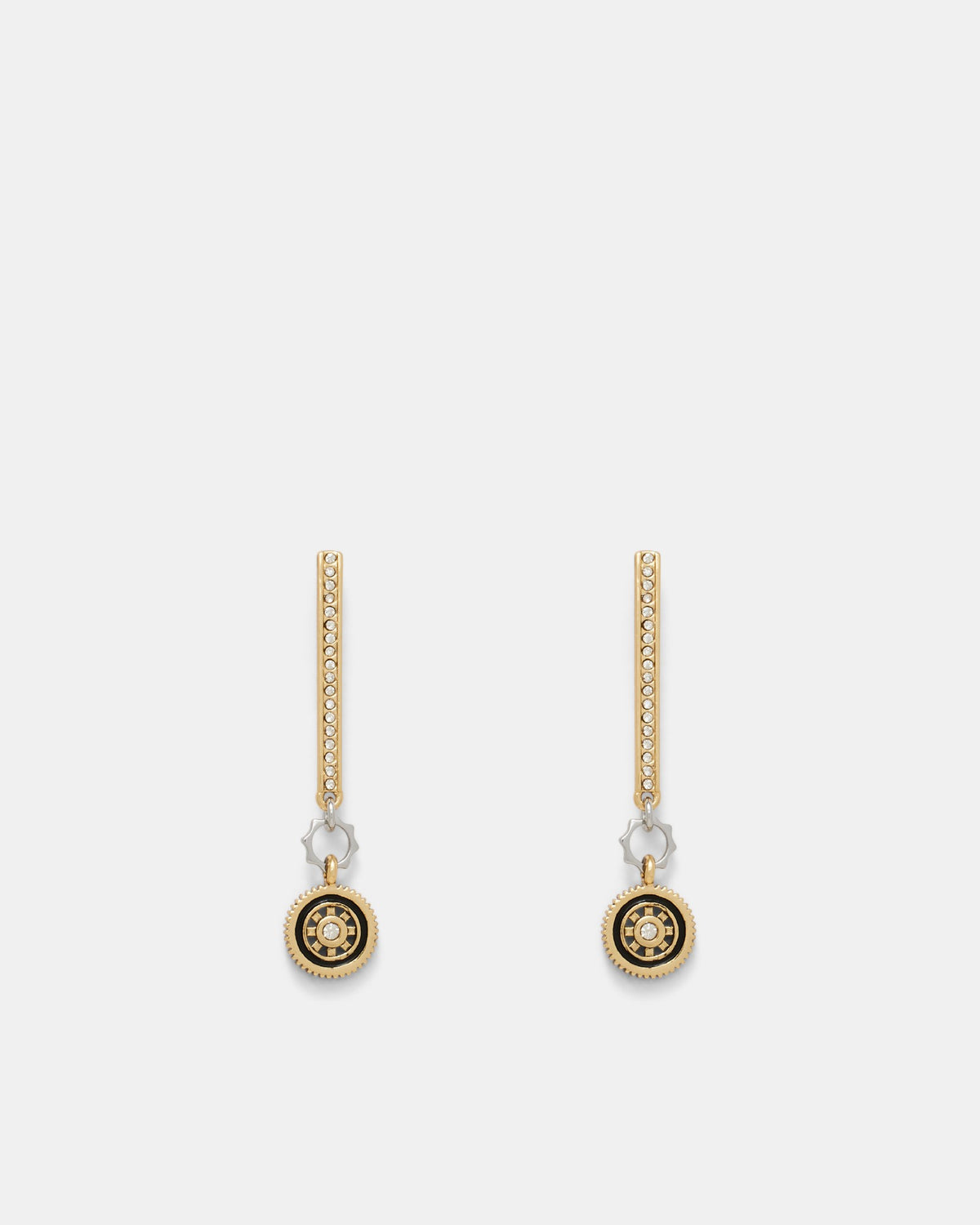 Remnants Drop Earrings - Gold