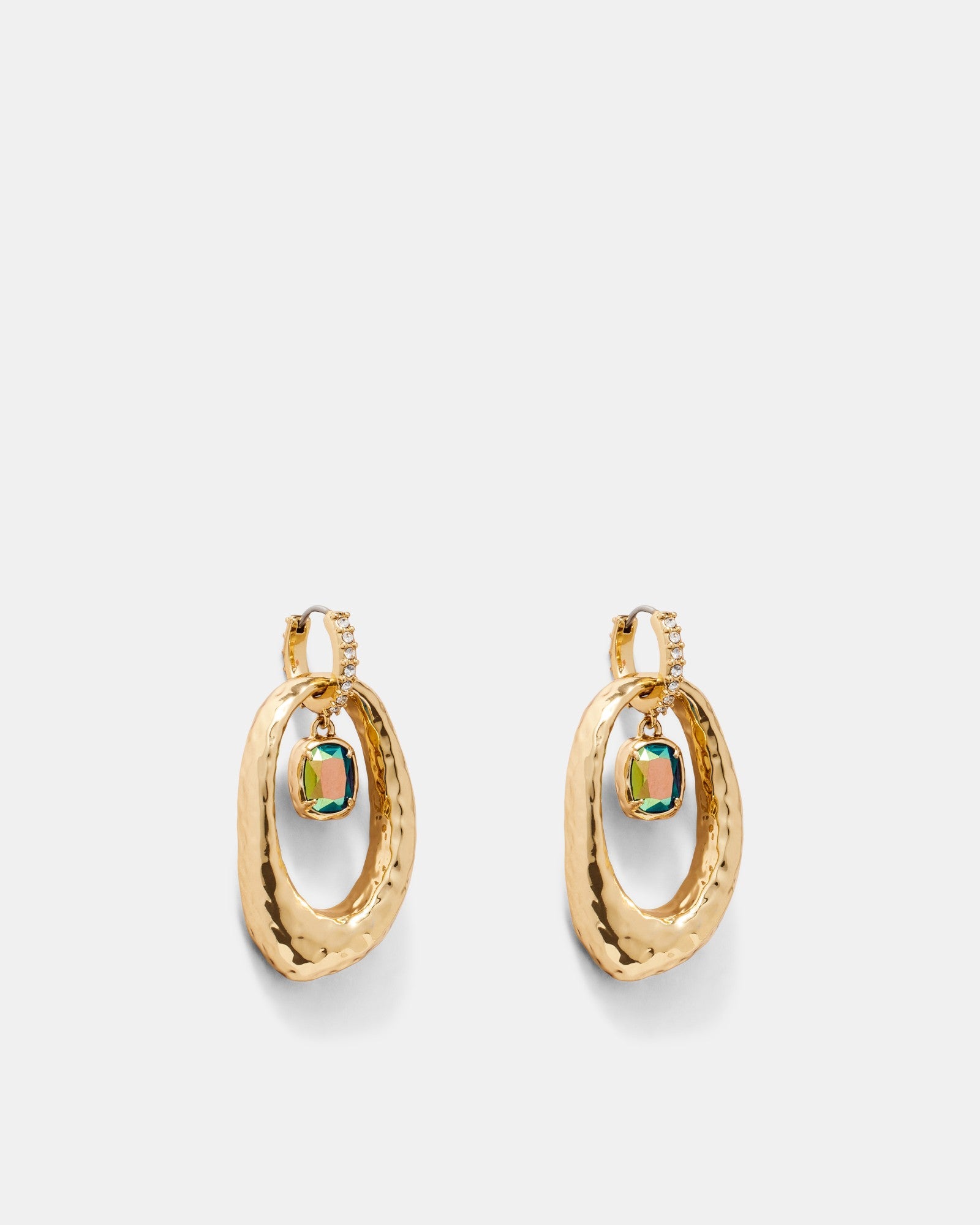 Reflective Earrings - Green