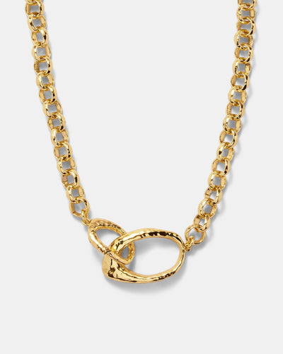 Reflective Necklace - Gold