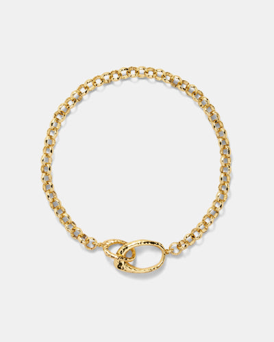 Reflective Necklace - Gold