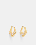 Aperture Earrings - Gold