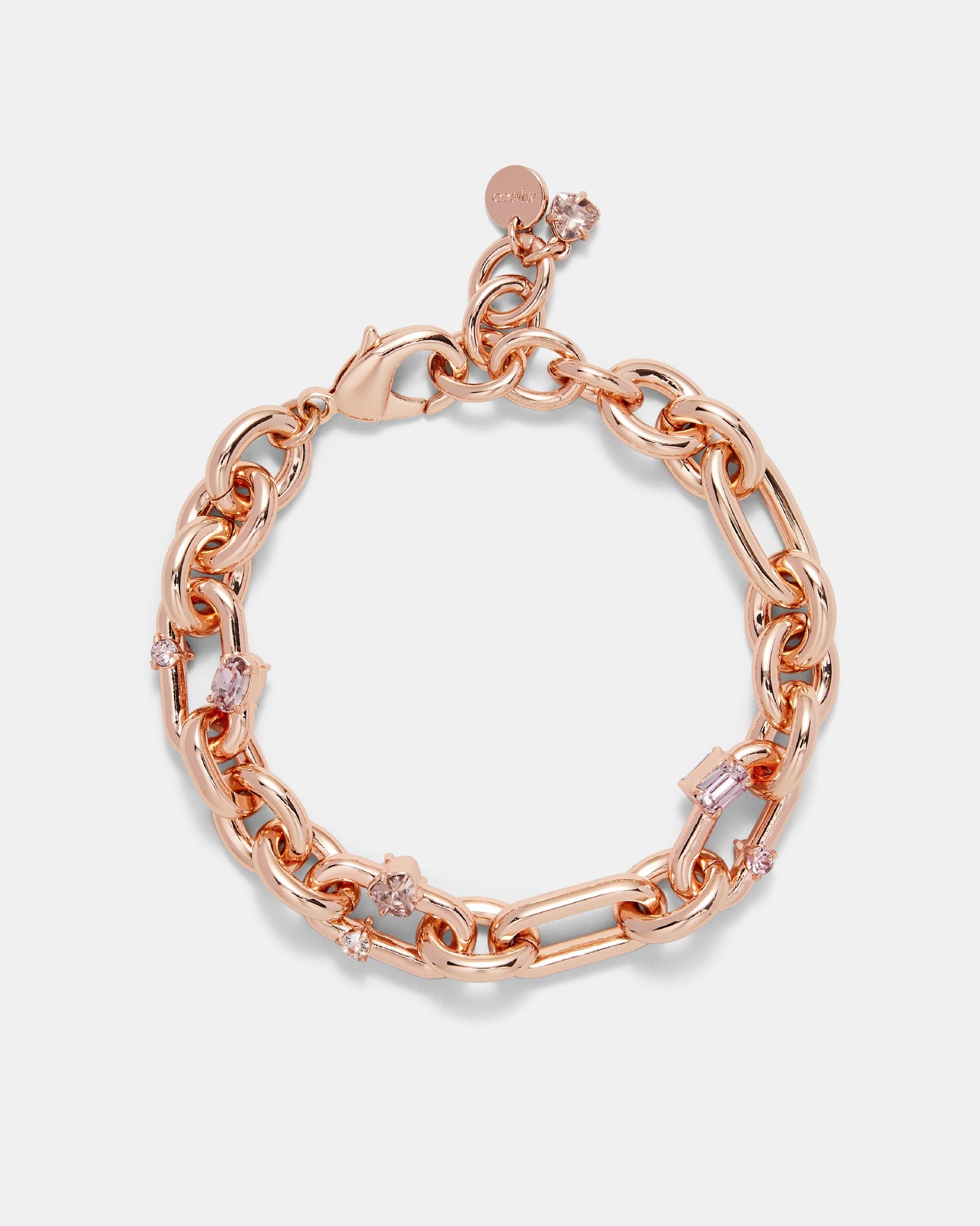 Found Link Bracelet - Rose Gold