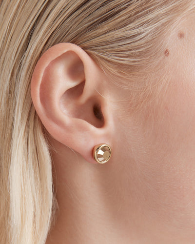 Orbit Stud Earrings - Gold