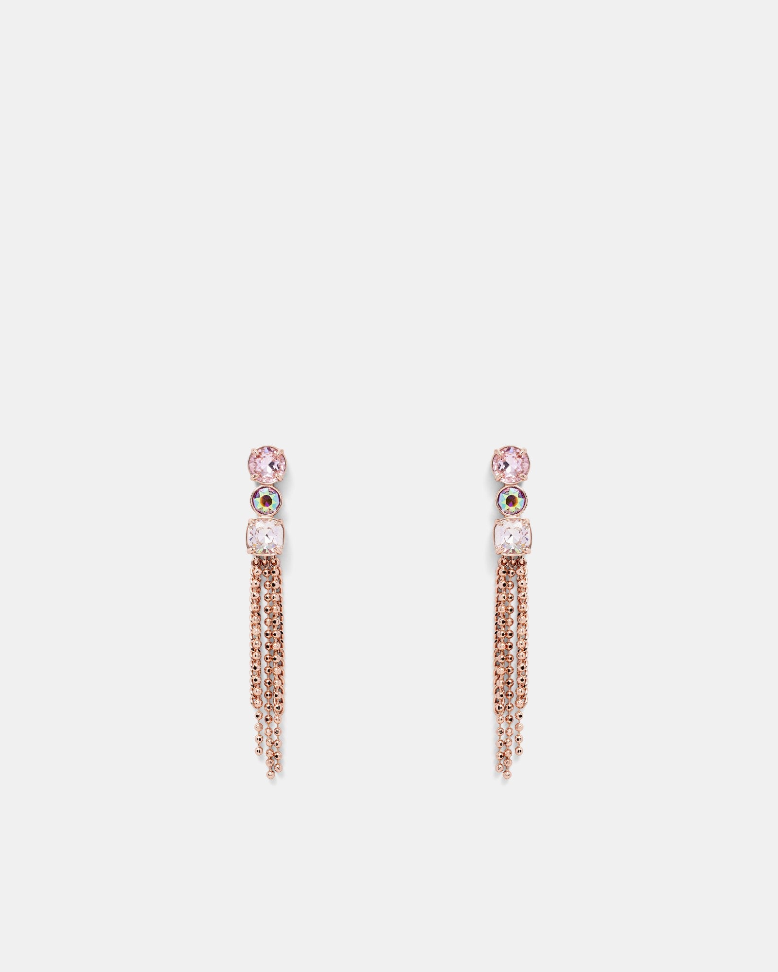 City Scape Drop Earrings - Electric Pink