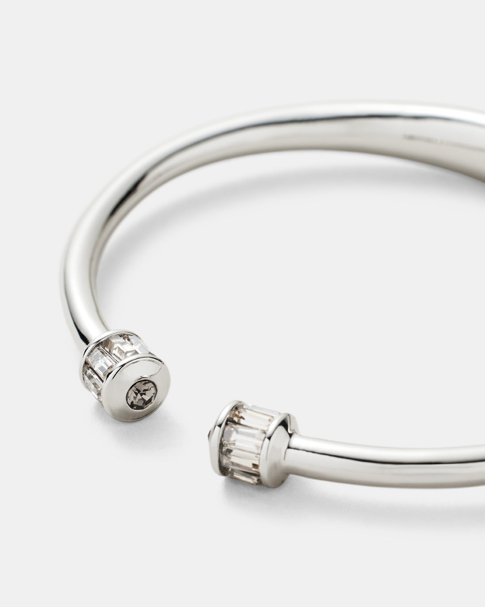 Descent Bangle - Silver