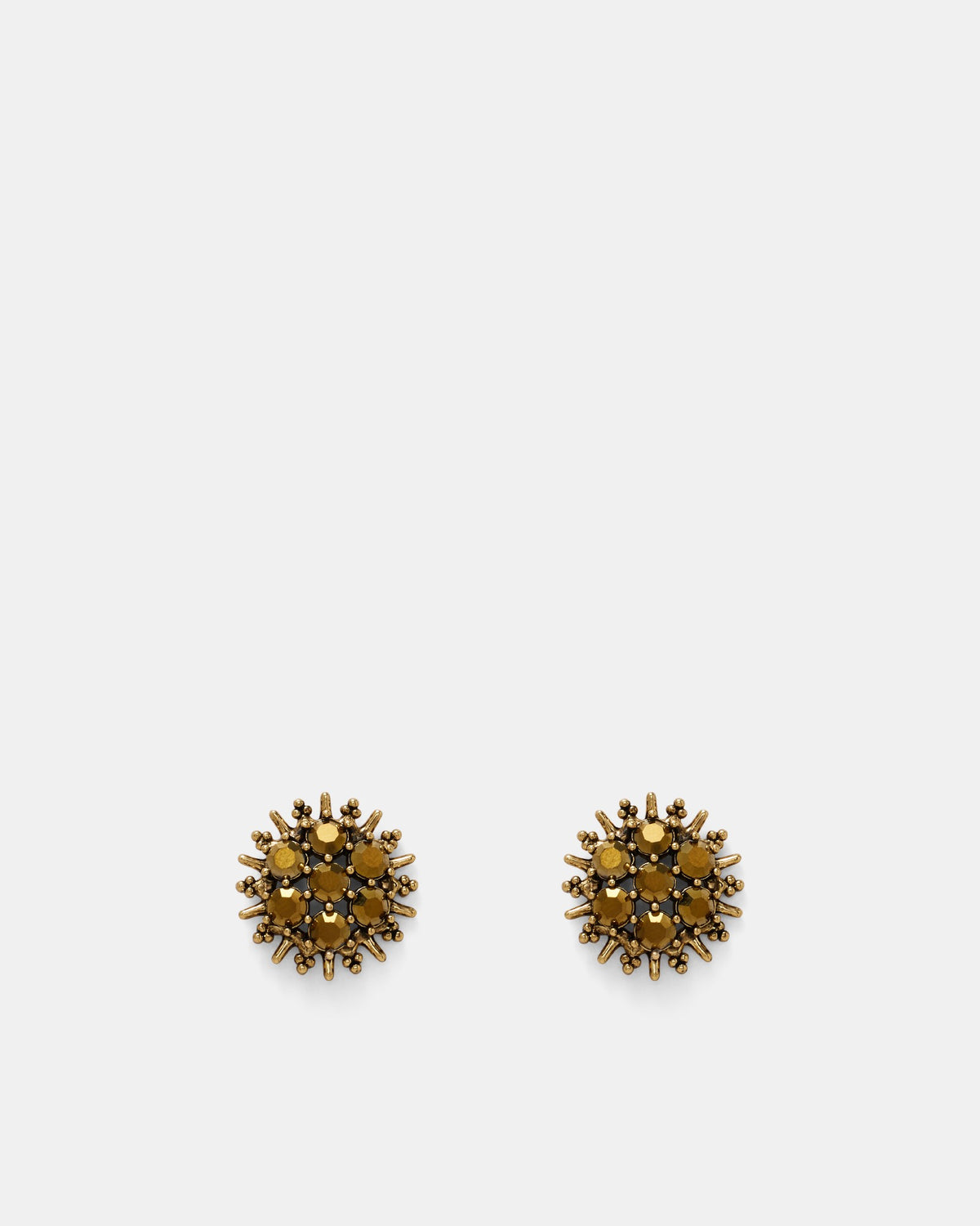 Raze Stud Earrings - Gold