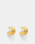 Serenno Small Hoop Earrings - Gold