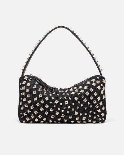 Solar Shoulder Bag - Black Denim