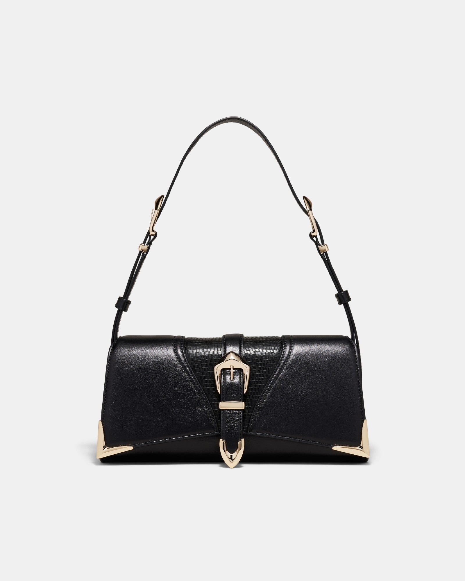 The Starwood Shoulder Bag - Black Light Gold