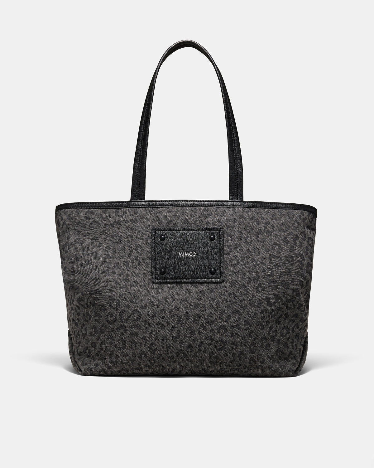 Brunswick Tote Bag - Black Leopard