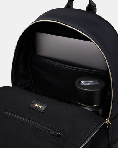Brunswick Backpack - Black Light Gold