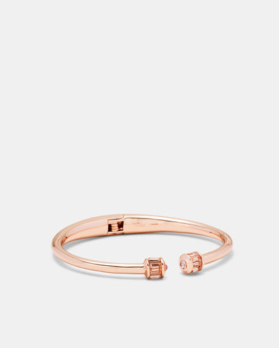 Descent Bangle - Rose Gold