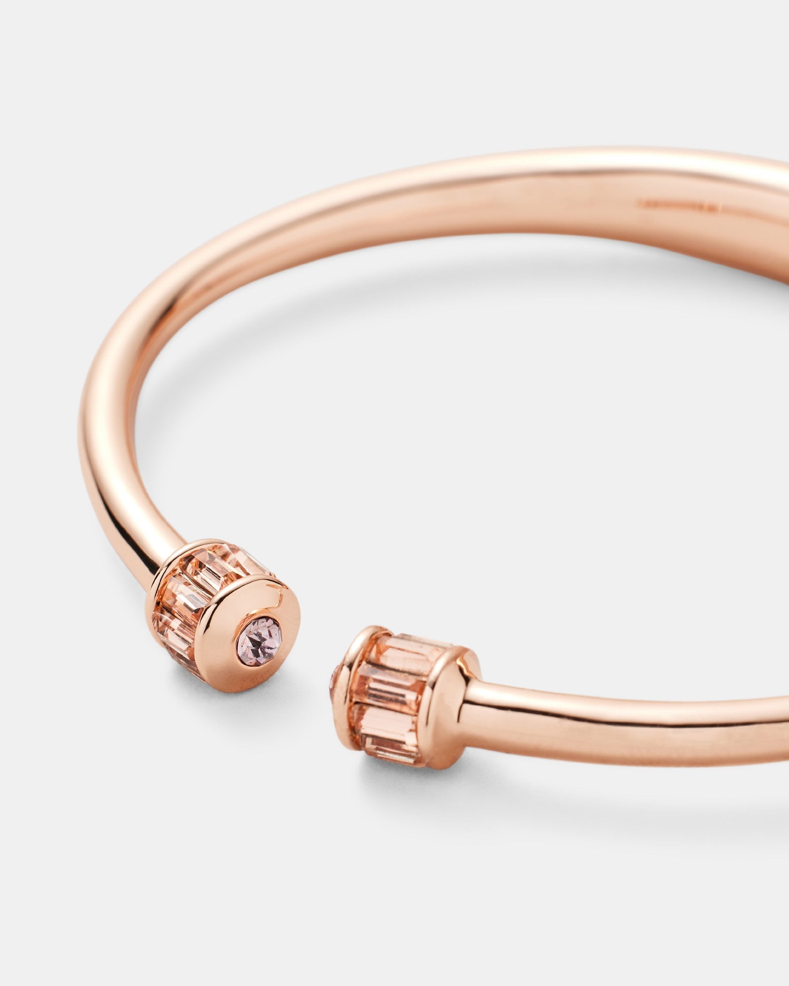 Descent Bangle - Rose Gold