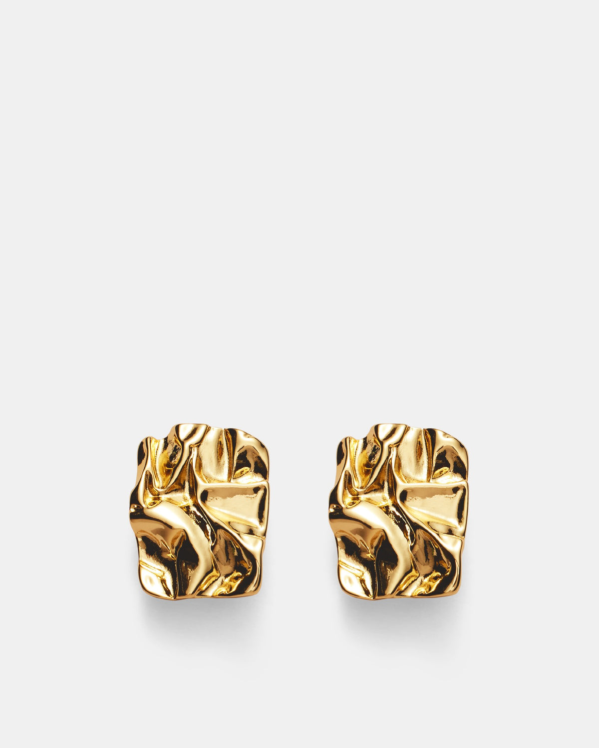 Laika Clip-On Earrings - Gold