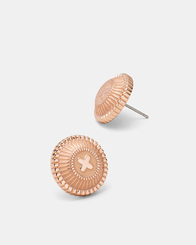 Nevada Stud Earrings - Pancake