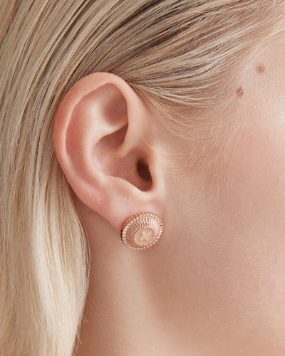 Nevada Stud Earrings - Pancake