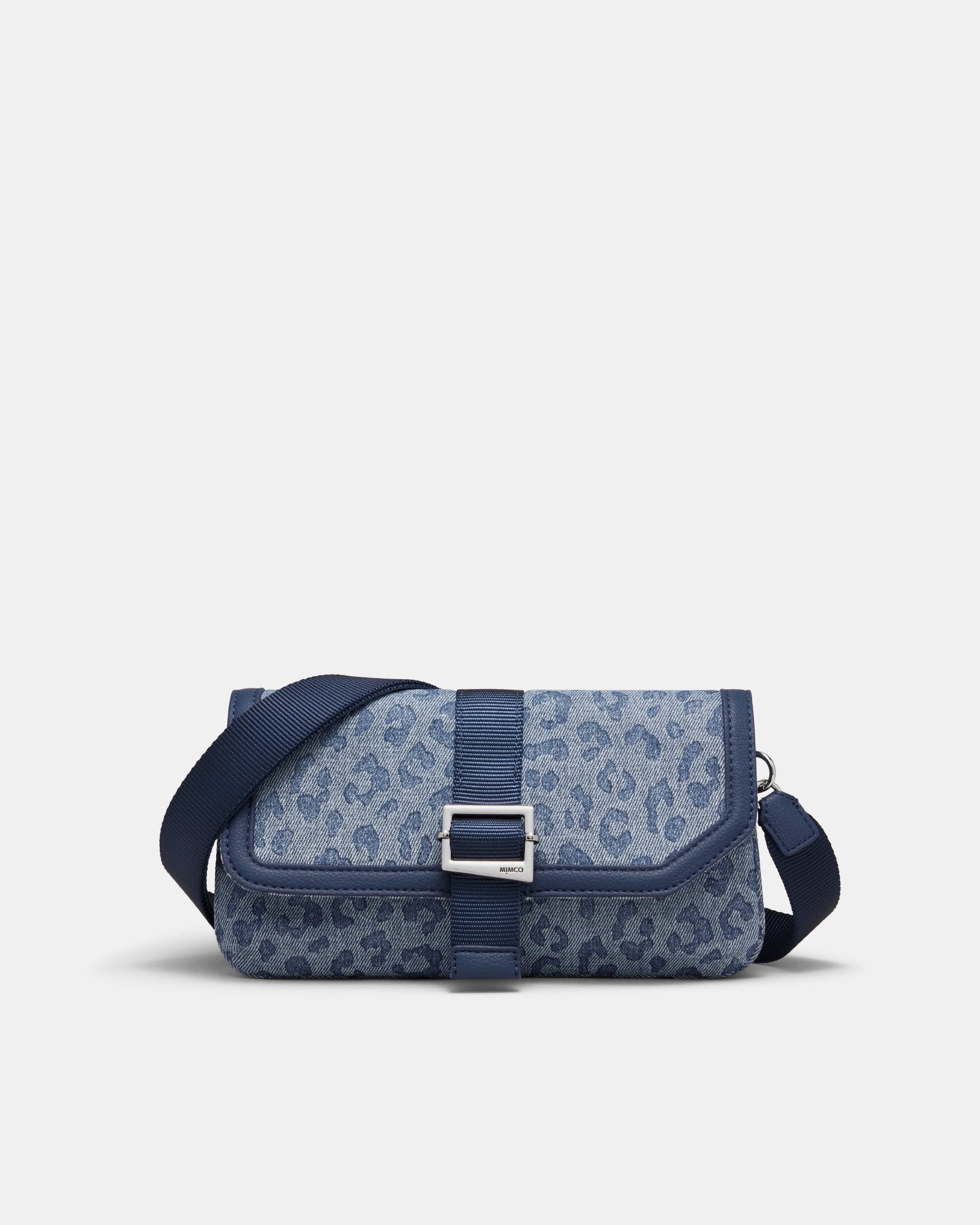 El Rey Crossbody Bag - Denim Leopard