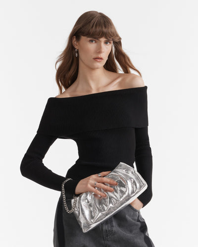 The Clutch Bag - Silver