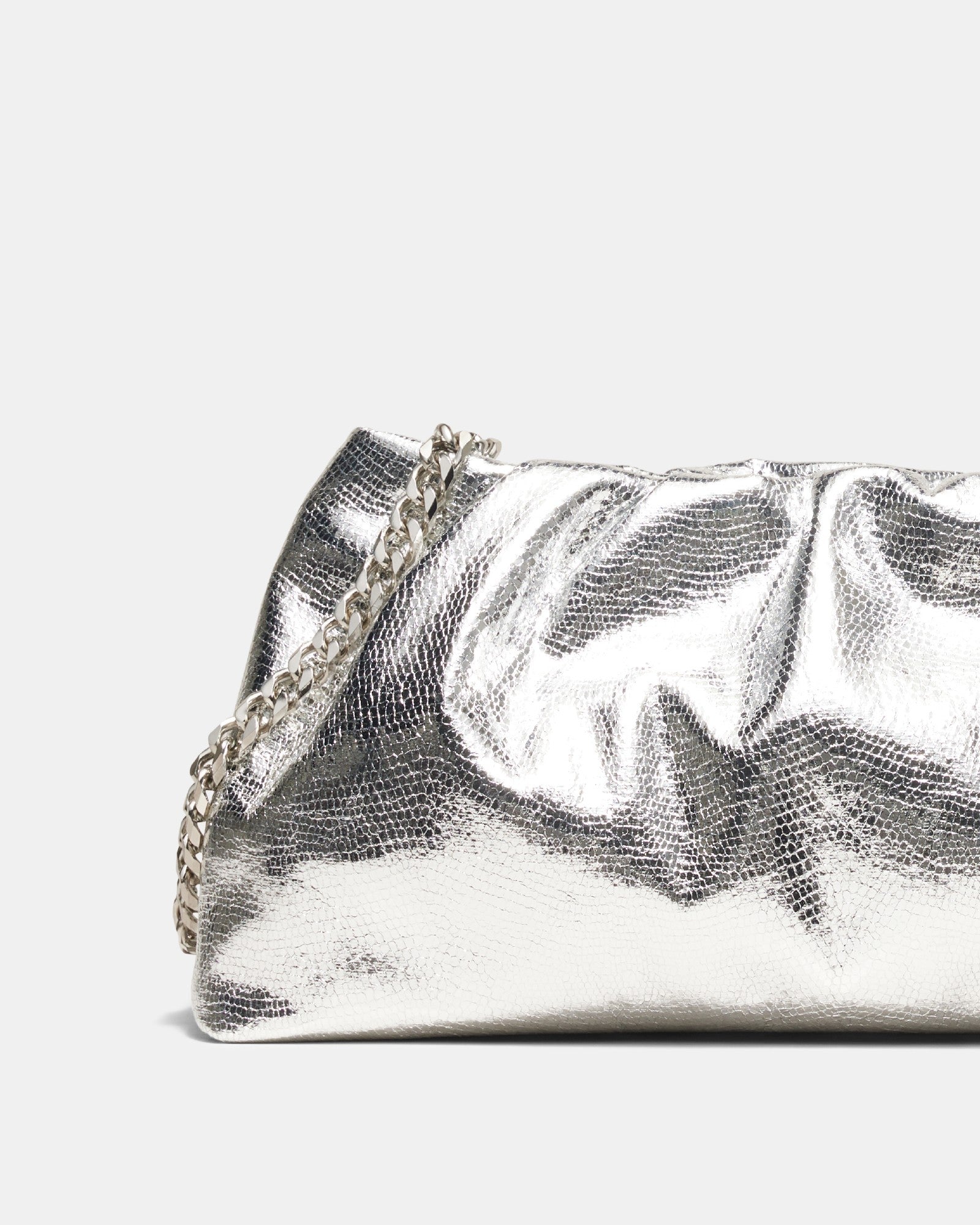 The Clutch Bag - Silver