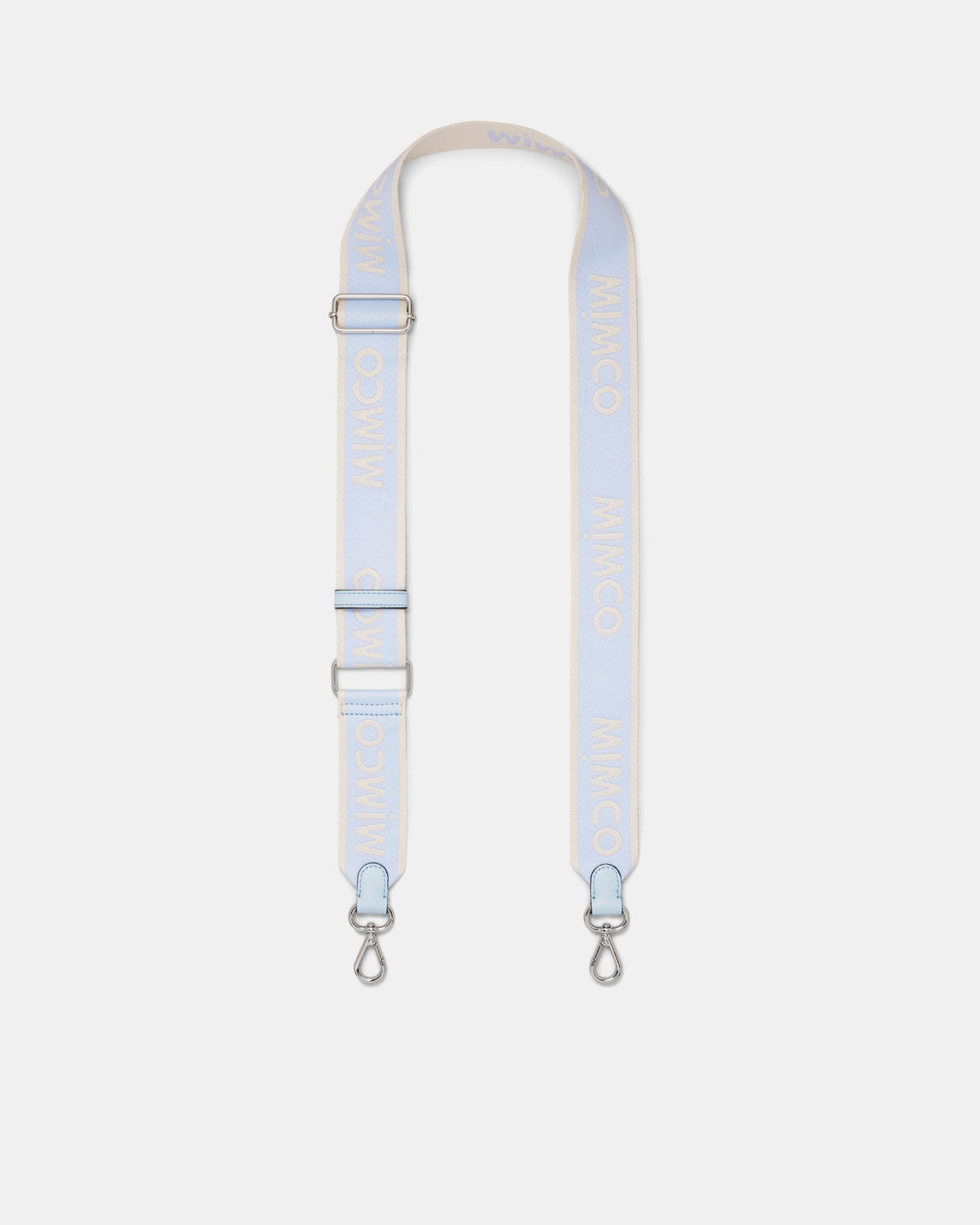 Stripe Webbing Bag Strap - Bluebell