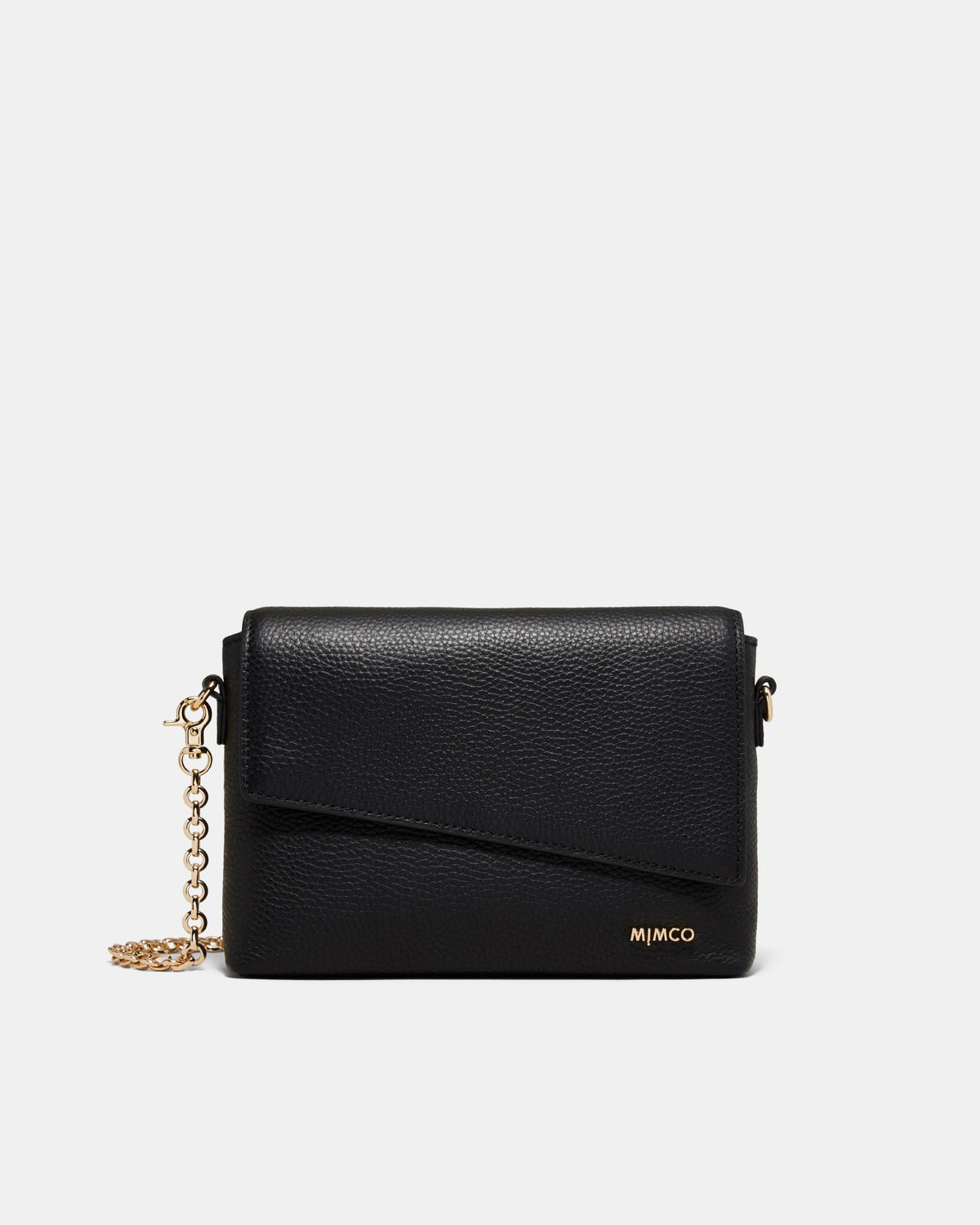 Drift Flapover Shoulder Bag - Black Light Gold