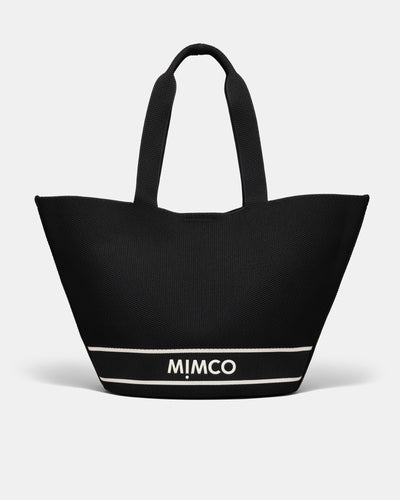Blondie Basket Tote Bag - Black