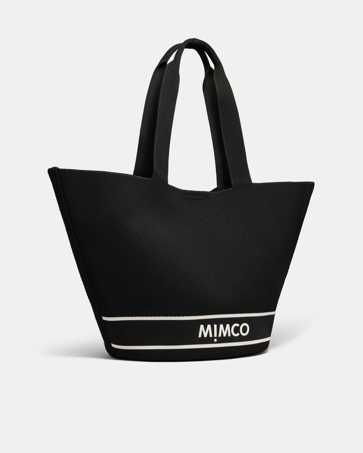Blondie Basket Tote Bag - Black