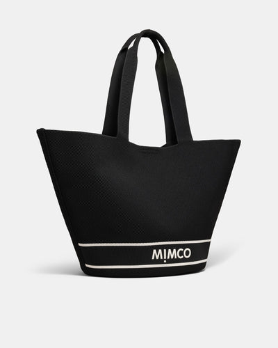 Blondie Basket Tote Bag - Black