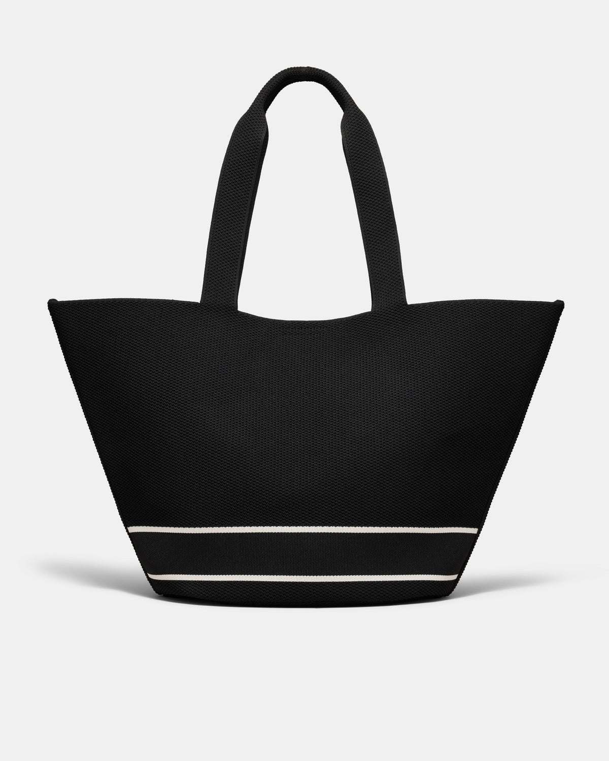 Blondie Basket Tote Bag - Black
