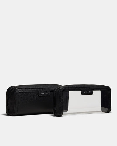 Atomic Large Cosmetic Case - Black Light Gold