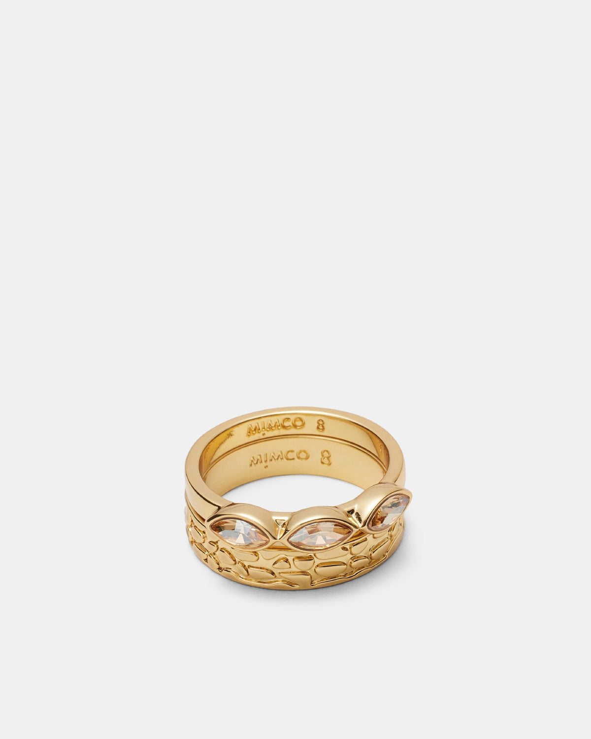 Cool Cat Ring Set - Gold