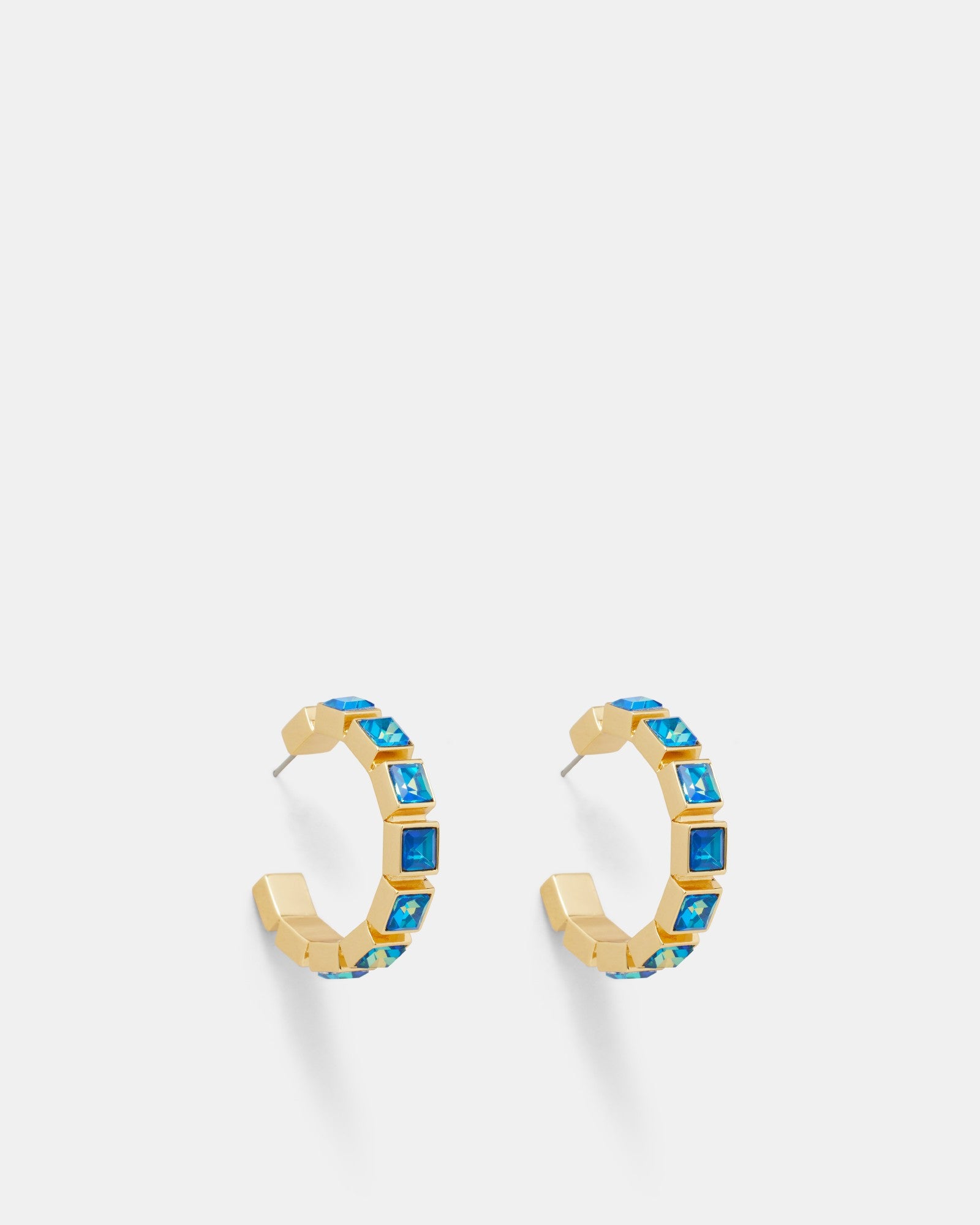 Dreams Hoop Earrings - Turquoise