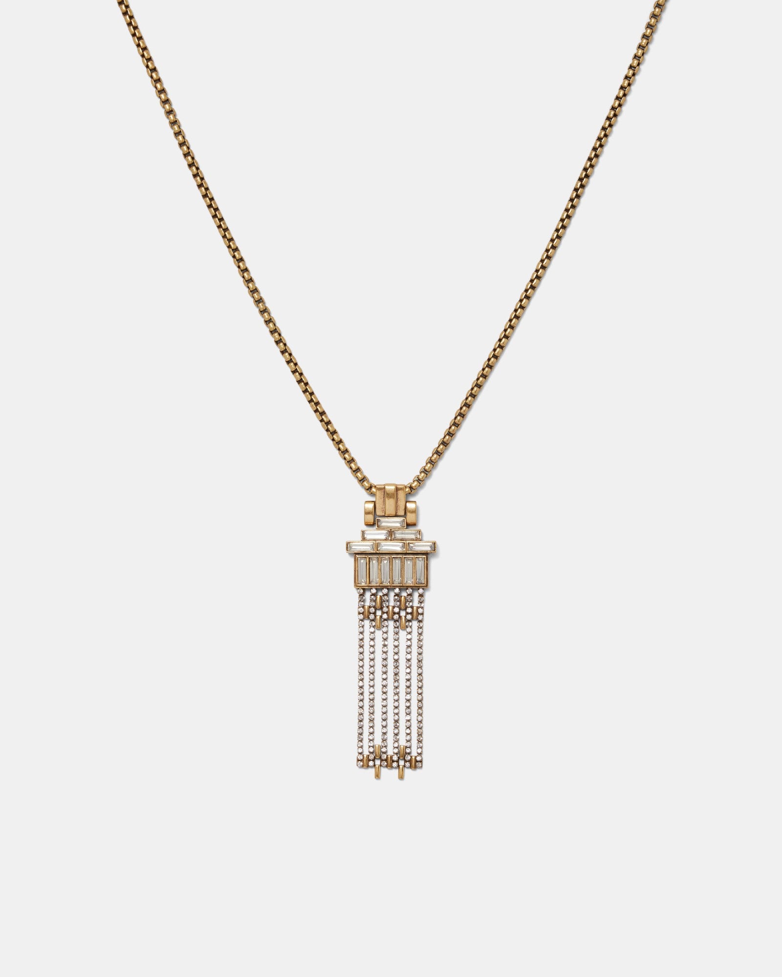 Crystal Vision Necklace - Gold