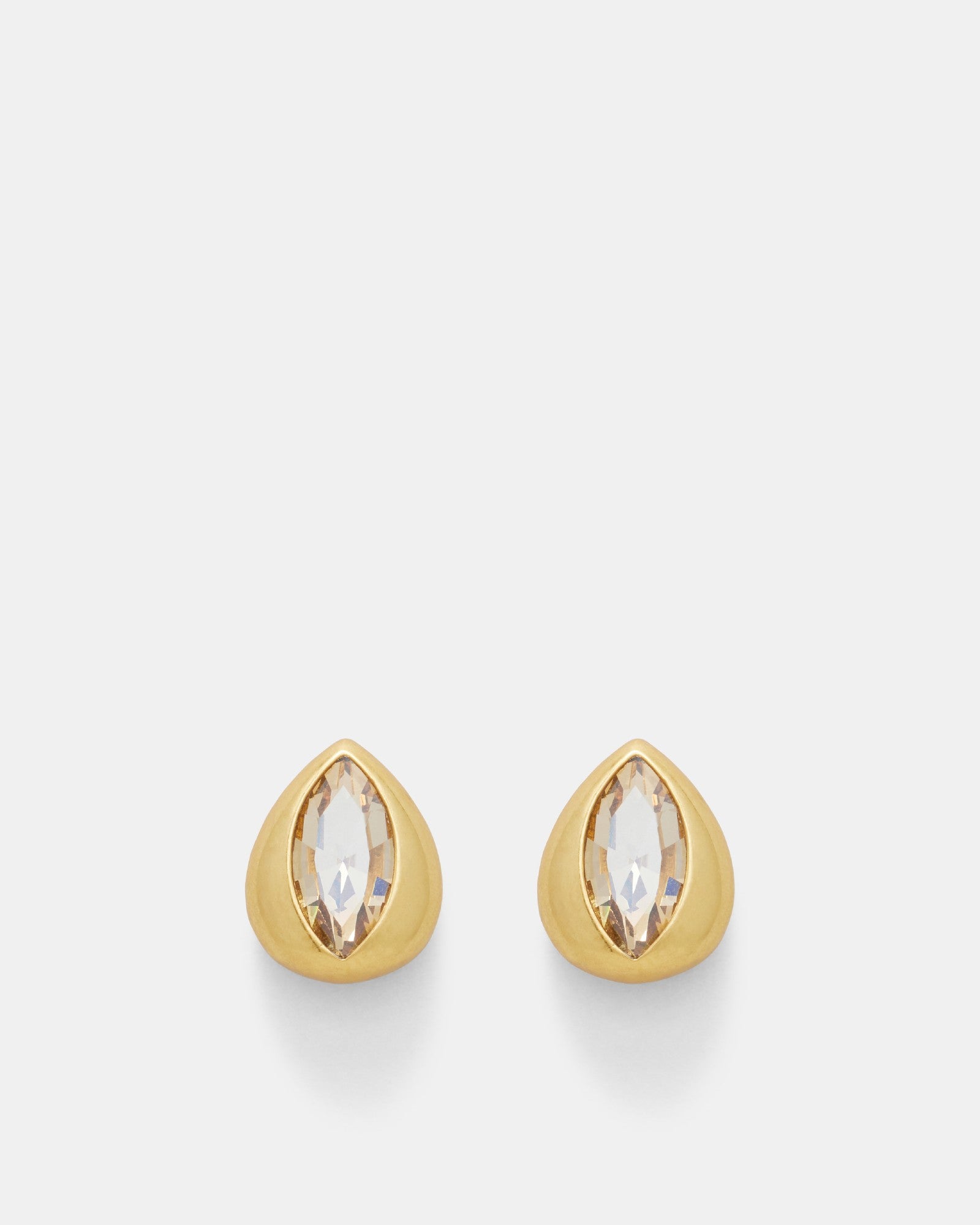 Venue Stud Earrings - Gold