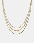 Lets Groove Necklace - Gold