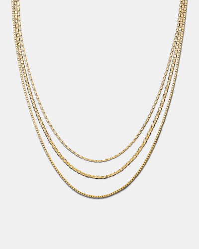 Lets Groove Necklace - Gold