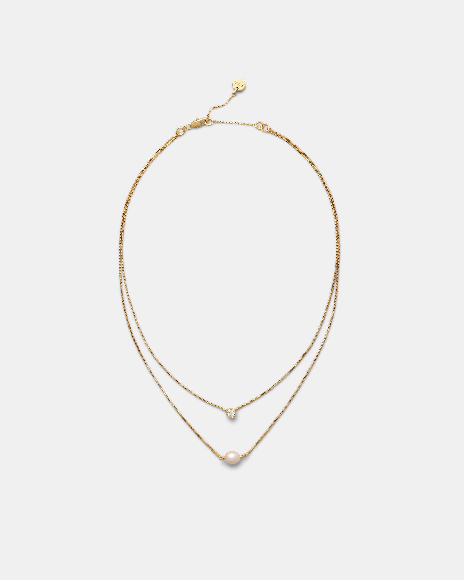 Instrumental Duo Necklace - Gold