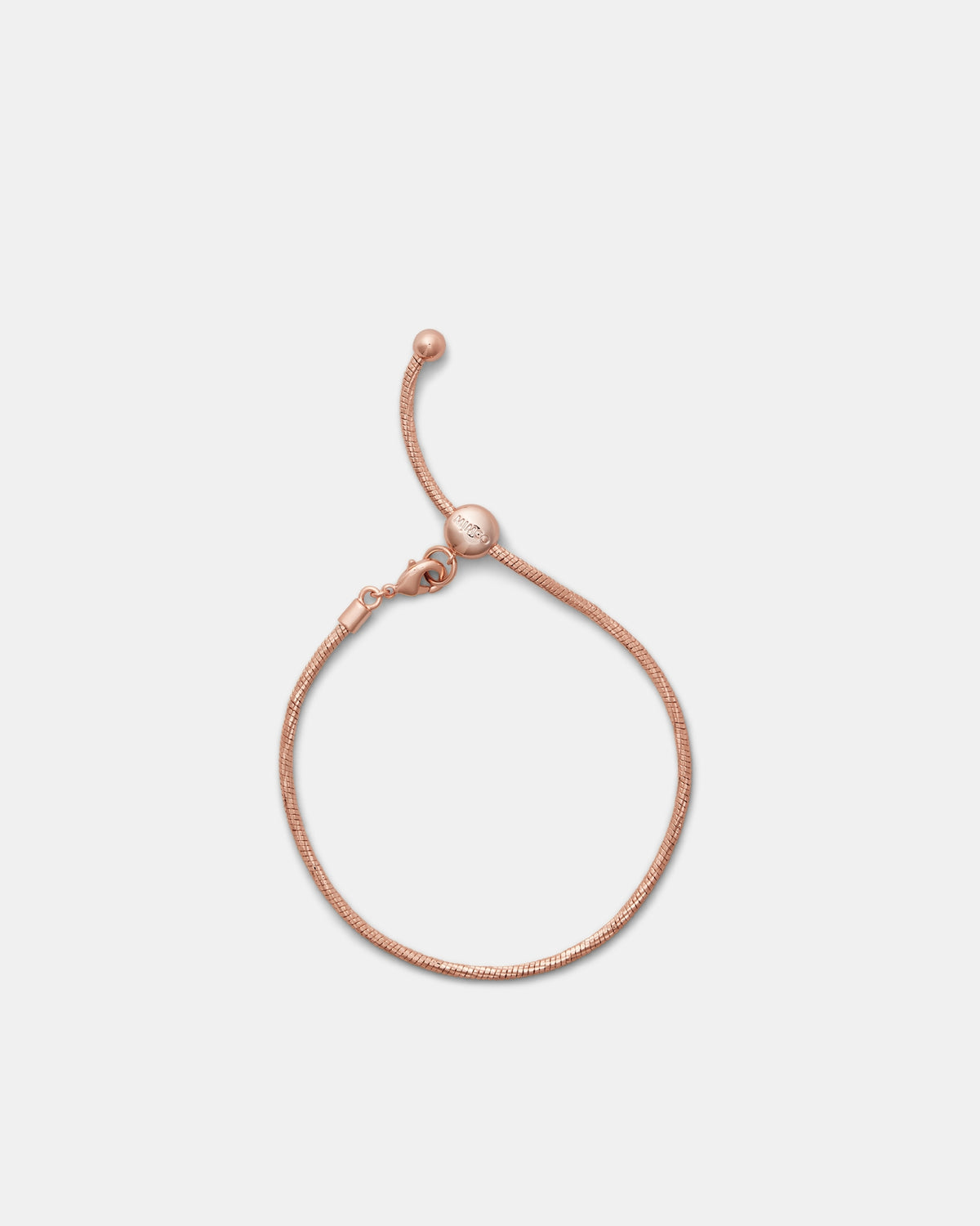 Lets Groove Toggle Bracelet - Rose Gold